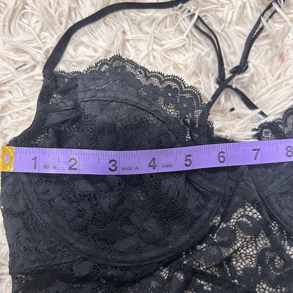 ◾️Lasenza Lace Lingerie Bodysuit With Criss Cross  Back Straps - Picture 11 of 11